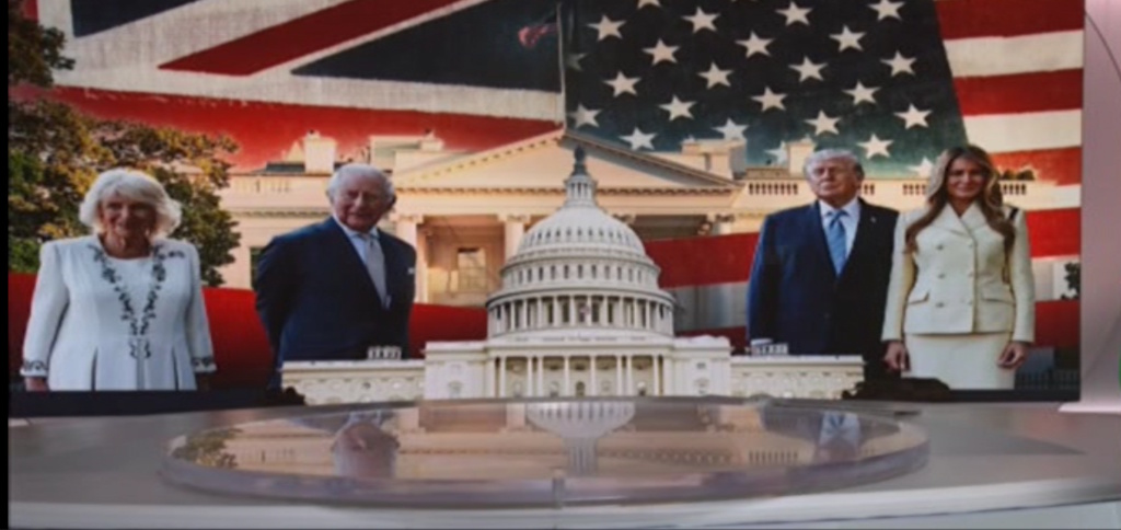 The UK Royals visit the White House